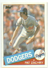 1985 Topps Baseball Cards      057      Pat Zachry